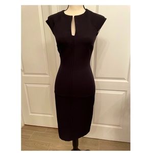 Zara midi black dress